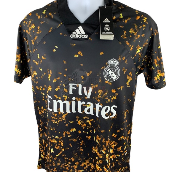 NEW Training Warm Up Benzema #9 Real Madrid Mens Soccer Jersey - Picture 9 of 12